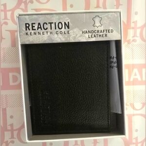 Kenneth Cole Reaction Blk Wallet NIB